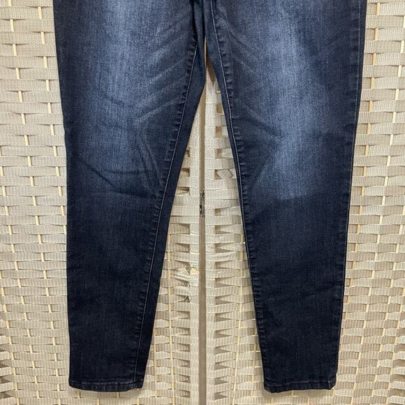 Democracy Ab Solution Skinny Ankle Jean Size 6 Medium Wash Stretch Denim Shaping - Picture 4 of 10